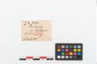 Etikett zu Bronzebrillenfibel (NHMW-PRAE-024710)